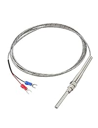 uxcell Termopar   Sensor de temperatura de muelles 0~1112°F (0~1,112.0 °F) rosca M8