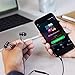 Fxexblin Earbuds Earphones with Microphone Sterero in-Ear Earphone Wired Noise Isolating Headphones Compatible with iPhone iPod iPad Samsung Android Smartphones Tablet Laptop 3.5mm Jack