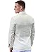 uxcell Man Notched Lapel Long Sleeves Single Breasted Blazer M Off White