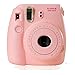 Fujifilm Instax Mini 8 Film Camera with 3-Pack Instant Film, Case, Pack of AA Batteries and Lens Cleaner Cloth, Pink