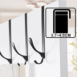 SKOLOO Over The Door Hooks - for Doors up to 4.5cm