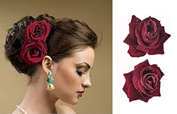 hair flower clips for weddings