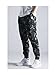 OCHENTA Men's Casual Twill Drawstring Jogger, Slim Fit Tapered Chino Pants #1235 Army Camo 38