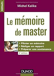 Le  mémoire de master