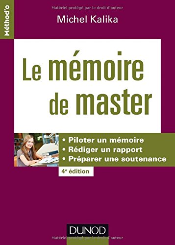 Le  mémoire de master