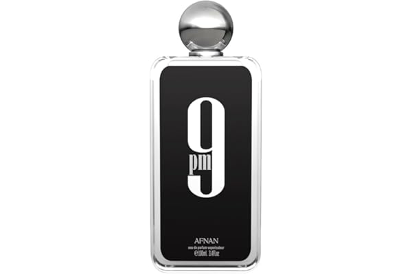 Afnan 9 Pm for Men Eau de Parfum Spray, 3.4 Ounce