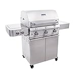 SABER SS 500 Premium Stainless Steel 3 Burner Gas Grill