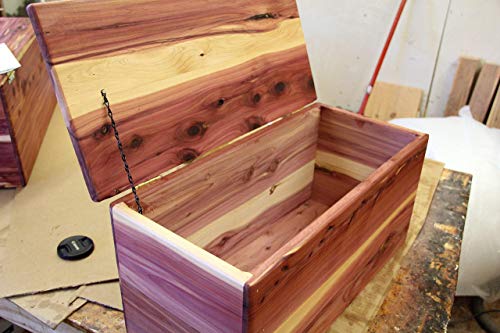 Cedar chest, jewelry box, storage chest, chest, wooden box, cedar box, trinket chest - Thumbnail 2