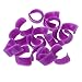 30 Pcs Spiral Hair Perm Rods for Natural Hair Plastic Hair Rod Rollers Long Hair Rods Curlers Hairdressing Styling Salon Tool