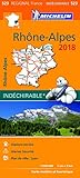 Carte Rhône-Alpes Michelin 2018 by 