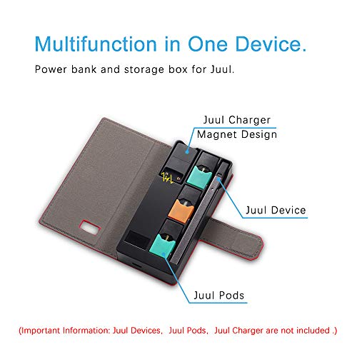 elf bar vape uk Juul Portable Charging Case Juul Phone Case Jmate Portable Charging Case P2  800mAh