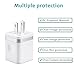 Phone Charger 10ft+6ft Cable with Plug (4 in 1), YANME 2 Pack Dual USB Wall Charger Adapter with 2 Pack Long Charging Cord Compatible with Phone Xs Max XR X 8/7/6S Plus SE/5S/5C, Pad Pod(UL Certified)