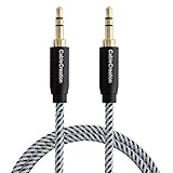 3.5mm Audio Cable, CableCreation 3.5mm Male to Male Stereo Aux Cable for Car, 3FT Aux Cord Compatible with Sony/Beats Headphones, Smartphones, Speaker, 2018 Mac Mini, Home/Car Stereos & More, 0.9M