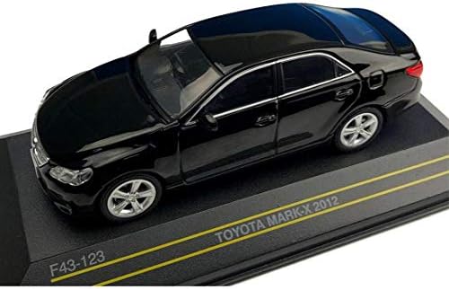 Amazon 車 バイク セダン 関連 ミニチュアオブジェ トヨタ マークx 12 ブラック 1 43スケール インテリア オンライン通販
