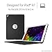 Touch iPad Keyboard Case with Trackpad for 10.2-inch iPad 8th Generation (2020), 7th Gen, Air 3, Pro 10.5-10 Color Backlight, 360° Protective Slim Cover with Apple Pencil Holder (Black)