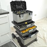 Stanley FatMax Rolling Workshop 4-in-1 Removable Toolbox Telescopic Handle view 22