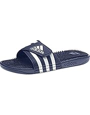 adidas Men's Adissage Sandal Run White/Graphite/Run White