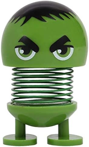 INNOVATIVE PRODUCTS Avengers/Marvel Bobble Head or Spring Toy Figure for Car Dash Board, Study Table, Desk or for All Occasions (Hulk)