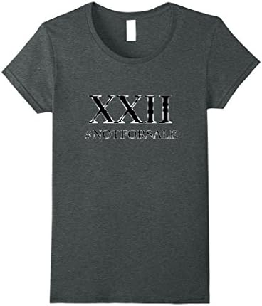 Womens XXII - #NOTFORSALE Large Dark Heather
