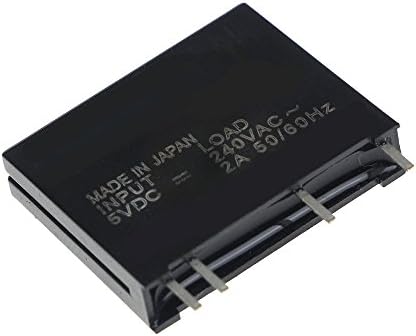 SuperiParts Smart Electronics 5PcsSolid Relay G3MB-202P DC-AC PCB SSR In 5VDC,Out 240V AC 2A