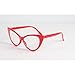 BestWare Cat-Eye Eyeware Women Eyeglasses Cateye Glasses Fashion Glasses Women Sunglasses Red