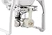 gouduoduo2018 DJI Phantom 3 Professional & Advanced Camera Lens Cap Protector with Gimbal Stabler Lock & Camera Lens Sun Hood Sunshade Cap