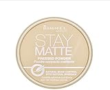 Rimmel London Stay Matte Pressed Powder, Sandstorm [004], 0.49 oz