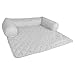 E-Living Store Pet Furniture Protector Non-Slip Water-Resistant Cover for Dogs and Cats with 3-Sided Bolster Soft Fabric – Large, Graythumb 1