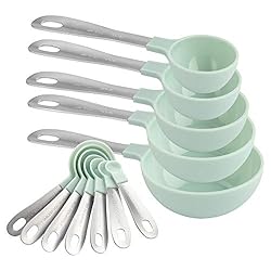 Cook with Color 12 PC Measuring Cups Set and