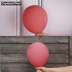 PartyWoo Blush Pink Balloons, 140 pcs Boho Pink