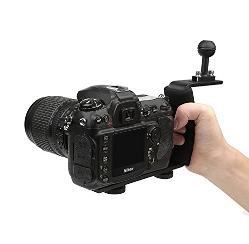 AXION Single Arm Aluminium Diving Handle w/ Ball Adapter for Underwater Photo & Video Lighting