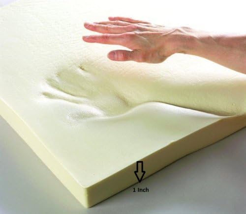 High Density Memory Foam, Grade Replacement Foam Mattress Topper Cot Junior Kids Bed Choose from ((120 x 60 x 2.5CM/47"x 23.5" 1 Inch))