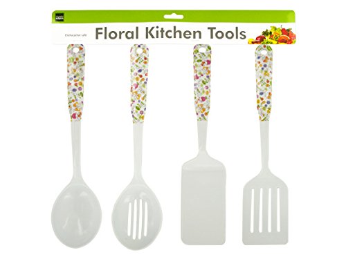 Handy Helpers Floral Kitchen Tools - 4-PK