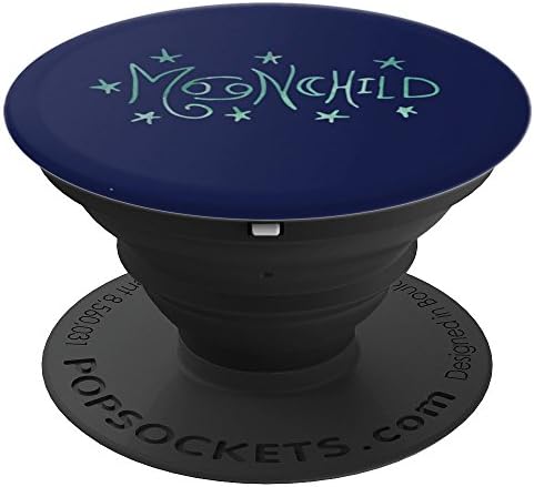 Moonchild design moon child artwork wiccan - PopSockets Grip and Stand for Phones and Tablets