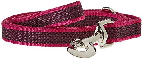 Color & Gray Super-Grip Leash with Handle, 20 mm x 2 m, Pink-Gray