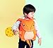 OFUN Dinosaur Backpack for Boys, 11'' Toddler Preschool Backpack, Dinosaur Toys Bag for Kids (Orange)