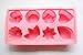 Longzang 8-Cavity Floral Leaf Silicone Cake Soap Decoration Mold