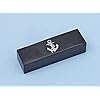 Chrome-Boatswain-Bosun-Whistle-5-w-Black-Rosewood-Box-Nautical-Whistle-Chrome