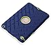 iPad mini 4 Case, iPad A1538/A1550 Case, Hocase Rugged Shockproof Anti-Slip Hybrid Hard Shell+Silicone Rubber Bumper Protective Case for Apple iPad mini 4th Generation 2015 - Navy Blue / Lime Green