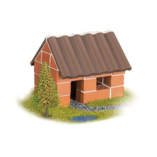 Teifoc TEI 1024 Steinbaukasten - Kleines Einfamilienhaus, Konstruktionsspielzeug fÃ¼r Kinder ab 6 Jahren, Bastelset fÃ¼r MÃ¤dchen und Jungen mit Mini Ziegelsteinen – Bild 3