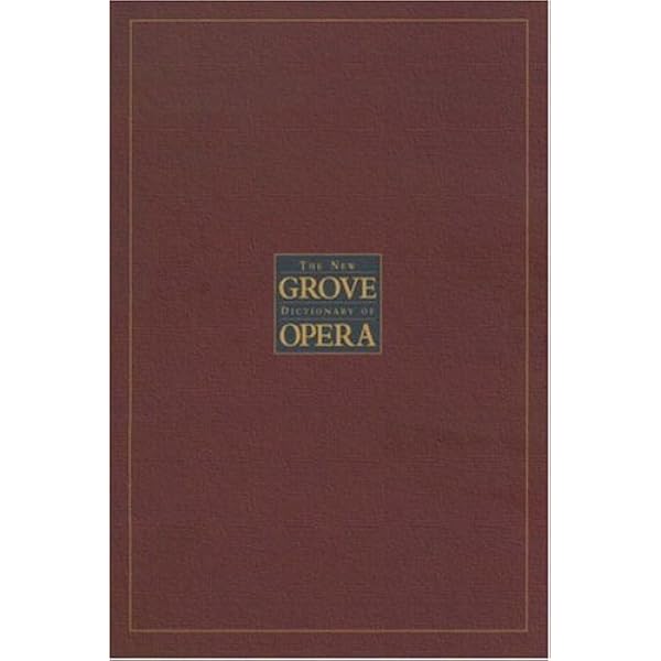 The New Grove Dictionary of Music and Musicians (20 Volume Set