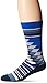 Stance Men's Larieto Classic Crew Socks, Blue, Large/Shoe Size 9-12