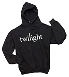 Twilight Black Unisex Hooded Sweatshirt