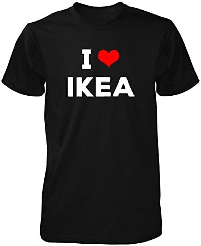 I Love Ikea Cool Gift - Unisex Tshirt Black L