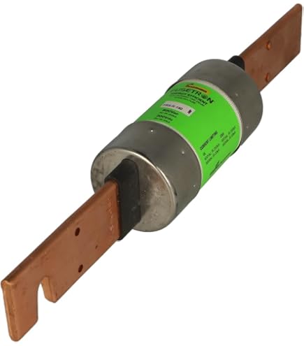 Fusible FUSETRON FRS 10 Amperios 600 Voltios - Clase RK5, Protección Eléctrica Industrial, Alta Capacidad