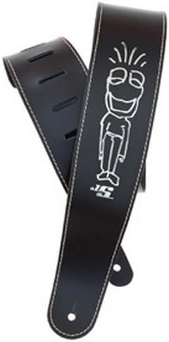 Correa de cuero para guitarra, serie Joe Satriani de Planet Waves, modelo Hombre sapo.