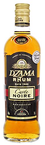 Dzama Rhum I Cuvée Noir I 700 ml Flasche I 40% Volume I Goldener Rum aus Madagaskar