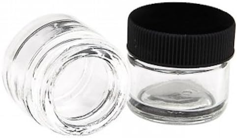 DabJars brand : 10 x Traditional screw top Glass Jars ; because you saw us on Shark Tank