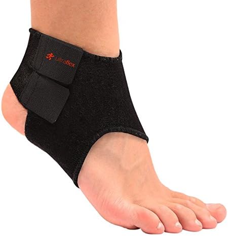 Ultra Flex Athletics Ankle Brace Adjustable Velcro One Size