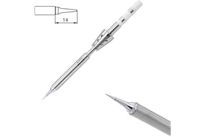 CCDSO Replaceable Soldering Iron Tips for Miniware TS100 Stainless Steel (ILS)